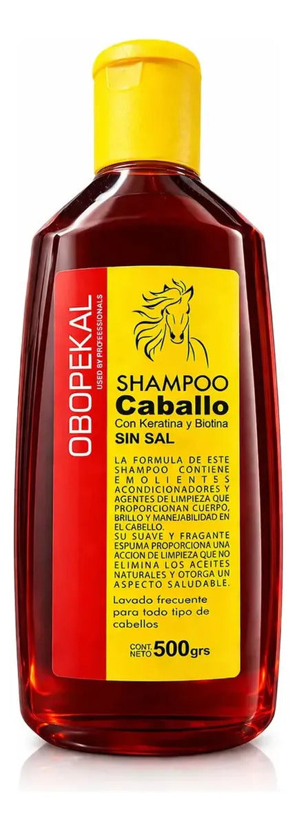 Obopekal Shampoo Caballo Sin Sal 500 Grs