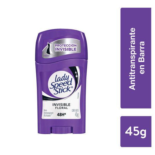 INVISIBLE FLORAL ANTITRANSPIRANTE GEL LADY SPEED STICK 45G