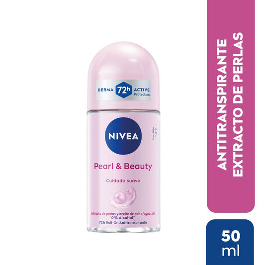 NIVEA DESOD. R ON PEARL BEAUTY 50 ML 48 HORAS