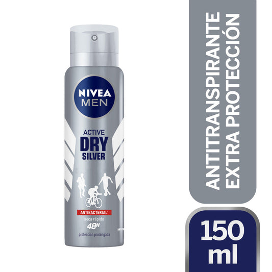NIVEA DES A/P SILVER SPRAY 150