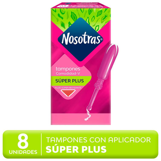 NOSOTRAS SUPER PLUS TAMPONES X 8