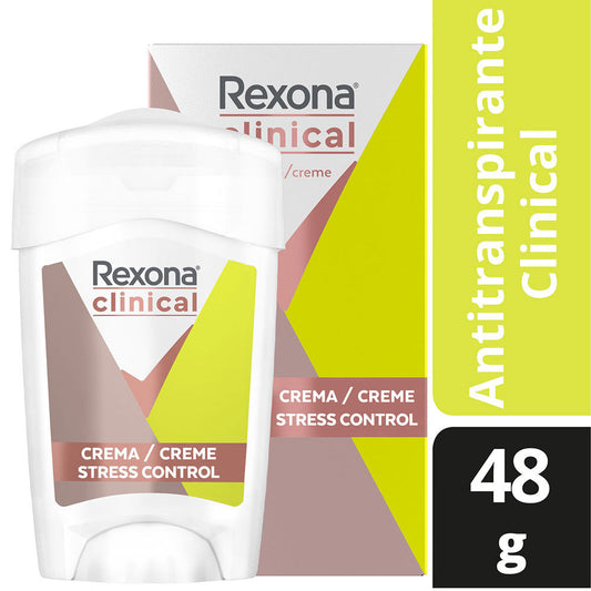 Desodorante Stress Control Rexona Clinical Mujer 48gr