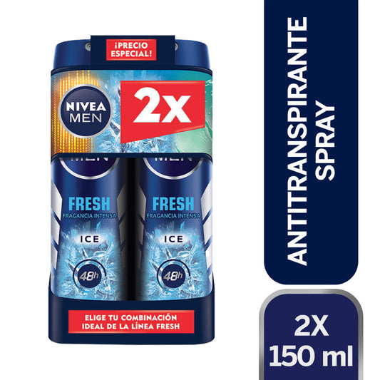 NIVEA FRESH ICE DESOD. SPRAY 150 ML