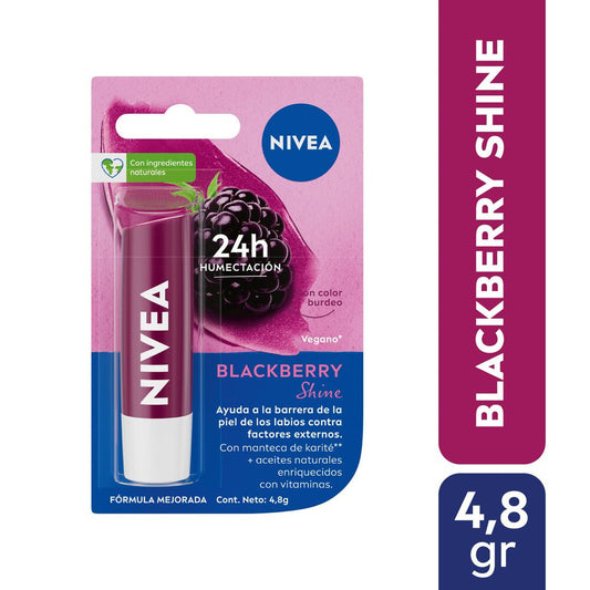 Nivea Balsamo Labial Berry Shine 4,8g