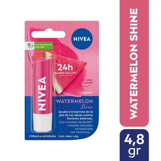 NIVEA BALSAMO LABIAL WaterMelon SHINE 4,8G
