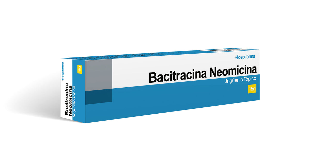 BACITRACINA CON NEOMICINA UNGUENTO 15GR