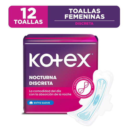Kotex Nocturna Ultrafina X12