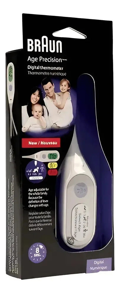 Braun Termómetro Digital Modelo Prt 2000
