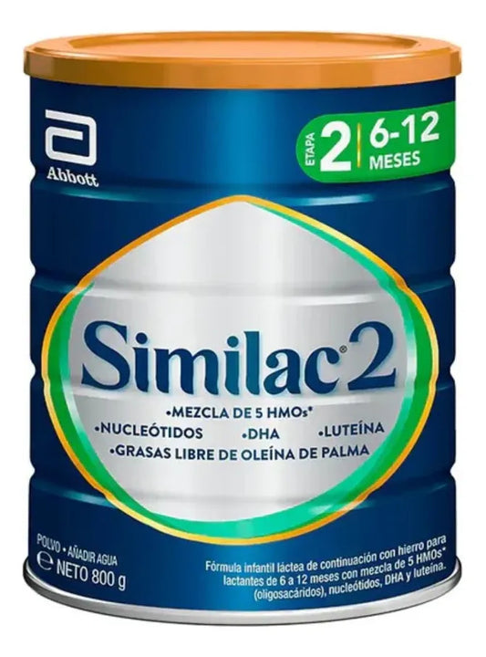 Formula Infantil Similac 2 5hmo 800 G (6-12 Meses)