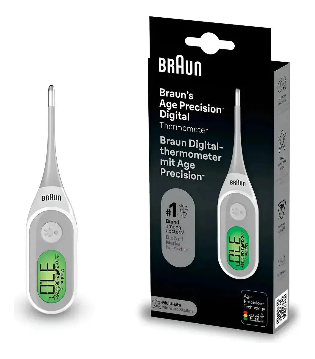 Braun Termómetro Digital Modelo Prt 2000