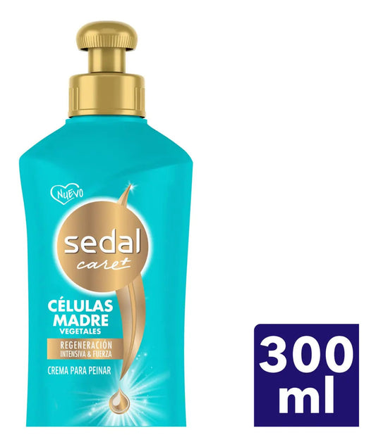Crema Para Peinar Celulas Madre Vegetales 300ml Sedal