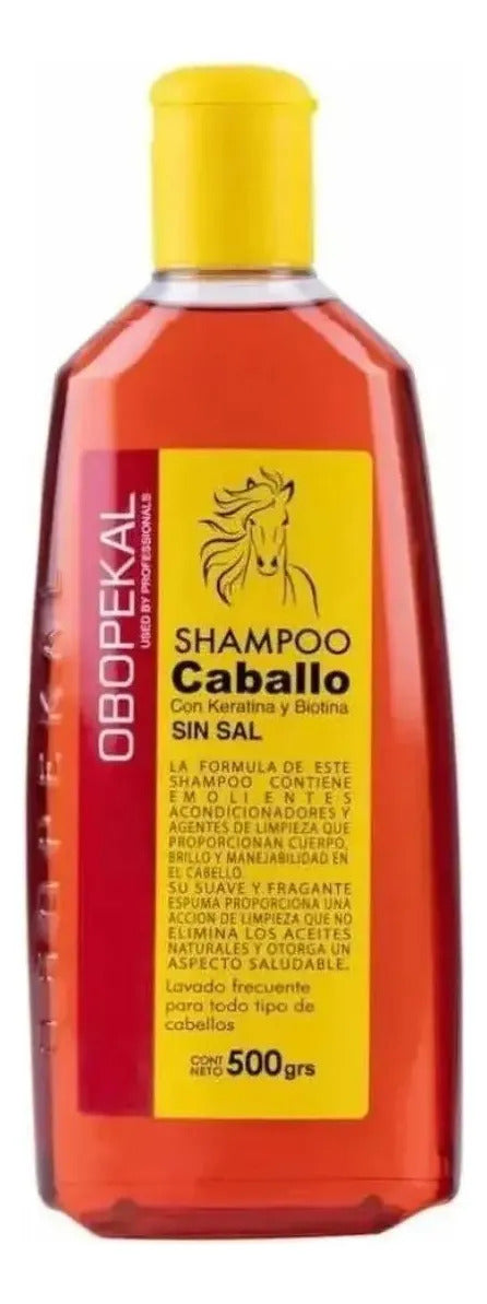 Obopekal Shampoo Caballo Sin Sal 500 Grs