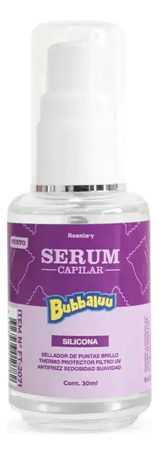 Reania.y Serum Capilar Bubbaluu Uva Silicona 30ml