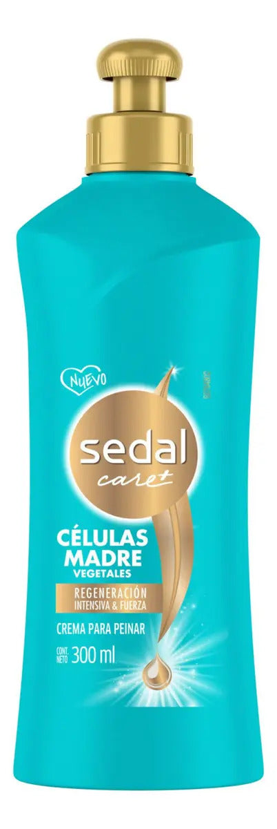 Crema Para Peinar Celulas Madre Vegetales 300ml Sedal