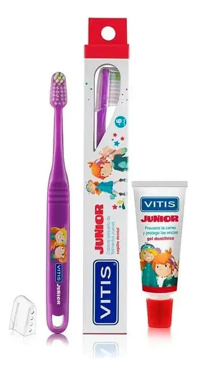 Cepillo Dental Niños Y Mini Pasta Vitis